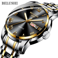 Load image into Gallery viewer, Top Brand Watch Men Stainless Steel Business Date Clock Waterproof Luminous Watches Mens Luxury Sport Quartz Wrist Watch
