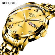 Load image into Gallery viewer, Top Brand Watch Men Stainless Steel Business Date Clock Waterproof Luminous Watches Mens Luxury Sport Quartz Wrist Watch
