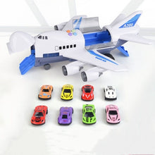 Load image into Gallery viewer, Toy Aircraft Music Story Simulation Track Inertia Children&#39;S Toy Aircraft Large Size Passenger Plane Kids Airliner Toy Car
