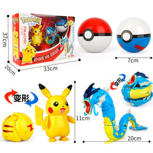 Load image into Gallery viewer, Genuine Pokemon Toy Set Toy Pocket Monster Pikachu Charmander  Mewtwo Lunala Scroll Action Figure Anime Model Children&#39;s Toys
