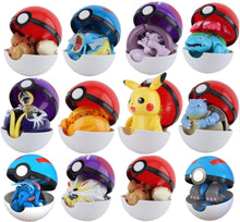 Load image into Gallery viewer, Genuine Pokemon Toy Set Toy Pocket Monster Pikachu Charmander  Mewtwo Lunala Scroll Action Figure Anime Model Children&#39;s Toys
