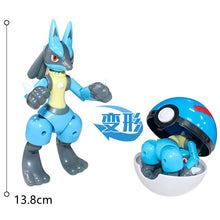 Load image into Gallery viewer, Genuine Pokemon Toy Set Toy Pocket Monster Pikachu Charmander  Mewtwo Lunala Scroll Action Figure Anime Model Children&#39;s Toys
