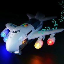 Load image into Gallery viewer, Toy Aircraft Music Story Simulation Track Inertia Children&#39;S Toy Aircraft Large Size Passenger Plane Kids Airliner Toy Car
