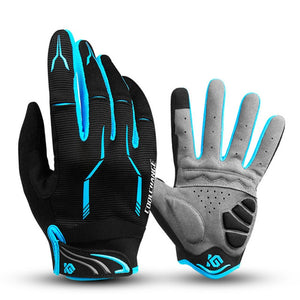 Coolchange Bike Glove Full Finger Cycling Gloves Men Women Shockproof Road Mountain Bicycle MTB Riding Biking Motorcycle Gloves