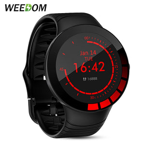 Full Touch Smart Watch Men Black Sport IP68 Waterproof Bracelet Heart Rate Monitor Sleep Monitoring Smartwatch For IOS Android