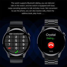 Load image into Gallery viewer, LIGE New Bluetooth Call Smart Watch Men Full Touch Sport Fitness Watches Waterproof Heart Rate Steel Band Smartwatch Android iOS
