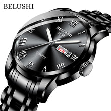 Load image into Gallery viewer, Top Brand Watch Men Stainless Steel Business Date Clock Waterproof Luminous Watches Mens Luxury Sport Quartz Wrist Watch
