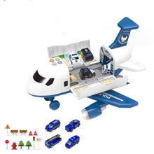Load image into Gallery viewer, Toy Aircraft Music Story Simulation Track Inertia Children&#39;S Toy Aircraft Large Size Passenger Plane Kids Airliner Toy Car
