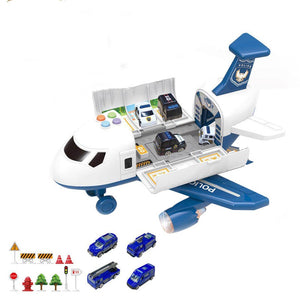Toy Aircraft Music Story Simulation Track Inertia Children'S Toy Aircraft Large Size Passenger Plane Kids Airliner Toy Car