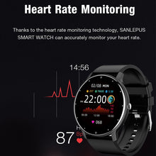 Load image into Gallery viewer, LIGE 2021 New Smart Watch Men Full Touch Screen Sport Fitness Watch IP67 Waterproof Bluetooth For Android ios smartwatch Men+box
