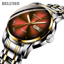 Load image into Gallery viewer, Top Brand Watch Men Stainless Steel Business Date Clock Waterproof Luminous Watches Mens Luxury Sport Quartz Wrist Watch
