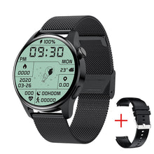 Load image into Gallery viewer, LIGE New Bluetooth Call Smart Watch Men Full Touch Sport Fitness Watches Waterproof Heart Rate Steel Band Smartwatch Android iOS
