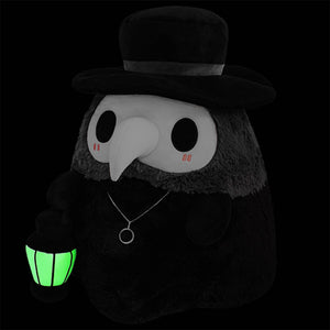 Luminous Couple Cartoon Animal Plague Doctor Beak Stuffed Plush Toy Valentine'S Day Beak Doctor Party Prom Props Plush Toy Gifts