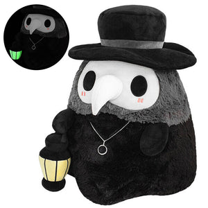 Luminous Couple Cartoon Animal Plague Doctor Beak Stuffed Plush Toy Valentine'S Day Beak Doctor Party Prom Props Plush Toy Gifts