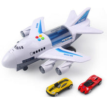 Load image into Gallery viewer, Toy Aircraft Music Story Simulation Track Inertia Children&#39;S Toy Aircraft Large Size Passenger Plane Kids Airliner Toy Car
