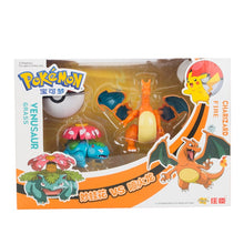 Load image into Gallery viewer, Genuine Pokemon Toy Set Toy Pocket Monster Pikachu Charmander  Mewtwo Lunala Scroll Action Figure Anime Model Children&#39;s Toys
