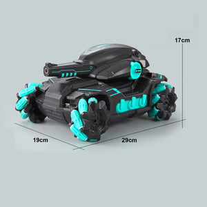 2.4g Remote Control Car Water Bomb Tank Gesture Sensing Can Launch Drift Universal Wheel Set And Children Interaction Toy