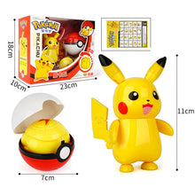 Load image into Gallery viewer, Genuine Pokemon Toy Set Toy Pocket Monster Pikachu Charmander  Mewtwo Lunala Scroll Action Figure Anime Model Children&#39;s Toys
