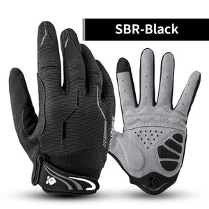 Coolchange Bike Glove Full Finger Cycling Gloves Men Women Shockproof Road Mountain Bicycle MTB Riding Biking Motorcycle Gloves