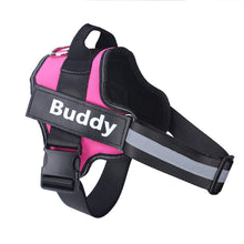 Load image into Gallery viewer, Personalized Dog Harness NO PULL Reflective Breathable Adjustable Pet Harness Vest For Small Large Dog Custom patch Pet Supplies
