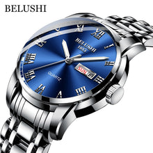 Load image into Gallery viewer, Top Brand Watch Men Stainless Steel Business Date Clock Waterproof Luminous Watches Mens Luxury Sport Quartz Wrist Watch
