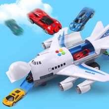 Load image into Gallery viewer, Toy Aircraft Music Story Simulation Track Inertia Children&#39;S Toy Aircraft Large Size Passenger Plane Kids Airliner Toy Car
