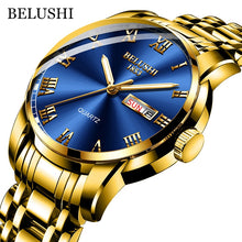 Load image into Gallery viewer, Top Brand Watch Men Stainless Steel Business Date Clock Waterproof Luminous Watches Mens Luxury Sport Quartz Wrist Watch
