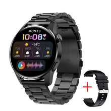 Load image into Gallery viewer, LIGE New Bluetooth Call Smart Watch Men Full Touch Sport Fitness Watches Waterproof Heart Rate Steel Band Smartwatch Android iOS
