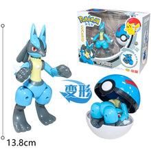 Load image into Gallery viewer, Genuine Pokemon Toy Set Toy Pocket Monster Pikachu Charmander  Mewtwo Lunala Scroll Action Figure Anime Model Children&#39;s Toys
