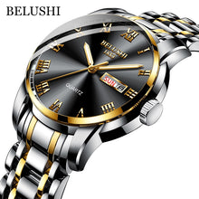 Load image into Gallery viewer, Top Brand Watch Men Stainless Steel Business Date Clock Waterproof Luminous Watches Mens Luxury Sport Quartz Wrist Watch
