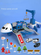 Load image into Gallery viewer, Toy Aircraft Music Story Simulation Track Inertia Children&#39;S Toy Aircraft Large Size Passenger Plane Kids Airliner Toy Car
