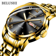 Load image into Gallery viewer, Top Brand Watch Men Stainless Steel Business Date Clock Waterproof Luminous Watches Mens Luxury Sport Quartz Wrist Watch
